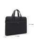 Men Letter Detail Laptop Handbag Briefcase