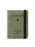 Plane & Letter Graphic Passport Case