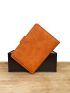 Letter & Airplane Embossed Passport Case