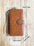 Hollow Out Long Wallet