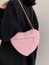 Heart Shaped Chain Novelty Bag