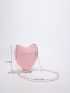 Heart Shaped Chain Novelty Bag