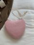 Heart Shaped Chain Novelty Bag