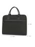 Men Large Capacity Canvas Laptop Handbag Briefcase