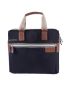 Men Patch Detail Waterproof Laptop Handbag Briefcase