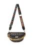 Leopard Pattern Chain Decor Fanny Pack