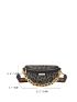 Leopard Pattern Chain Decor Fanny Pack