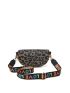 Leopard Pattern Chain Decor Fanny Pack