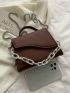 Mini Chain Flap Square Bag