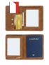 Letter Graphic Passport Case