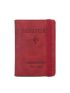 Airplane & Letter Embossed Passport Case