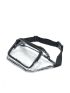 Medium Waist Bag Fashionable Clear Design