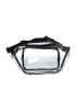 Medium Waist Bag Fashionable Clear Design