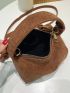 Mini Minimalist Top Handle Hobo Bag