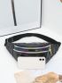 Black Fanny Pack PVC