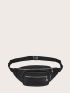 Minimalist Zipper Fanny Pack