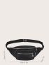 Minimalist Zipper Fanny Pack