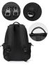 Drawstring Detail Functional Backpack