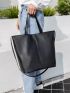 Minimalist Shoulder Tote Bag