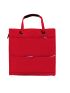 Men Neon-red Double Handle Briefcase