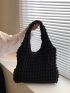 Minimalist Textured Shopper Bag