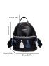 Tassel Decor Classic Backpack