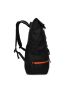 Men Letter Graphic Large Capacity Backpack Camping Bag