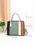 Color Block Square Bag, Mothers Day Gift For Mom