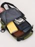 Mini Patch Detail Pocket Front Sling Bag