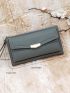 Litchi Embossed Long Wallet