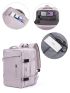 Buckle Decor Charging Port Design Functional Backpack