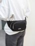 Zip Front Waist Bag