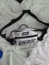 Letter Graphic Fanny Pack