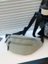 Zip Front Waist Bag