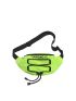 Neon Lime Letter Graphic Drawstring Design Fanny Pack