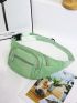 Multi Zipper Waterproof Waist Bag