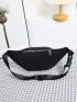 Multi Zipper Waterproof Waist Bag