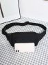 Zip Front Waist Bag