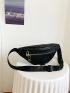 Zip Front Waist Bag