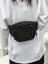 Multi Zipper Waist Bag