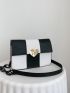 Color Block Square Bag