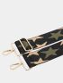 Colorblock Geometric Graphic Bag Strap