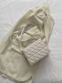 Mini Quilted Chain Decor Flap Square Bag