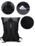 Men Letter Graphic Large Capacity Backpack Camping Bag