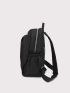 Drawstring Detail Functional Backpack