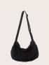 Large Capacity Canvas Hobo Bag