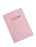 Letter Print Passport Case