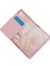 Letter Print Passport Case