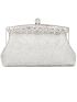 Rhinestone Decor Square Bag