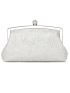 Rhinestone Decor Square Bag